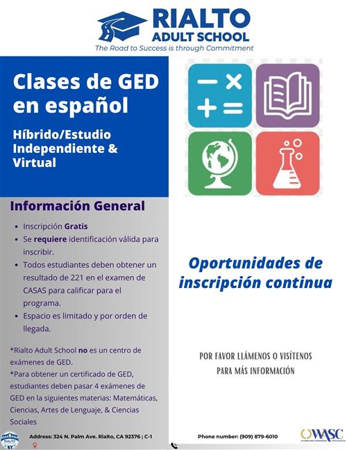 GED Span Info